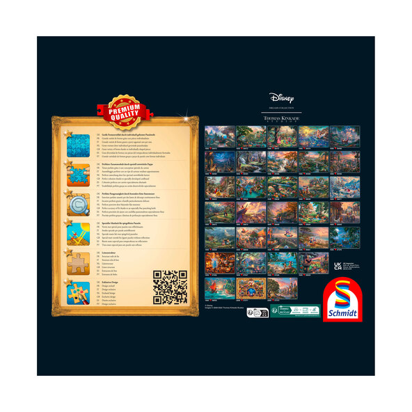 Puzzle, 6.000 Teile, Disney, Mad Hatter’s Tea Party