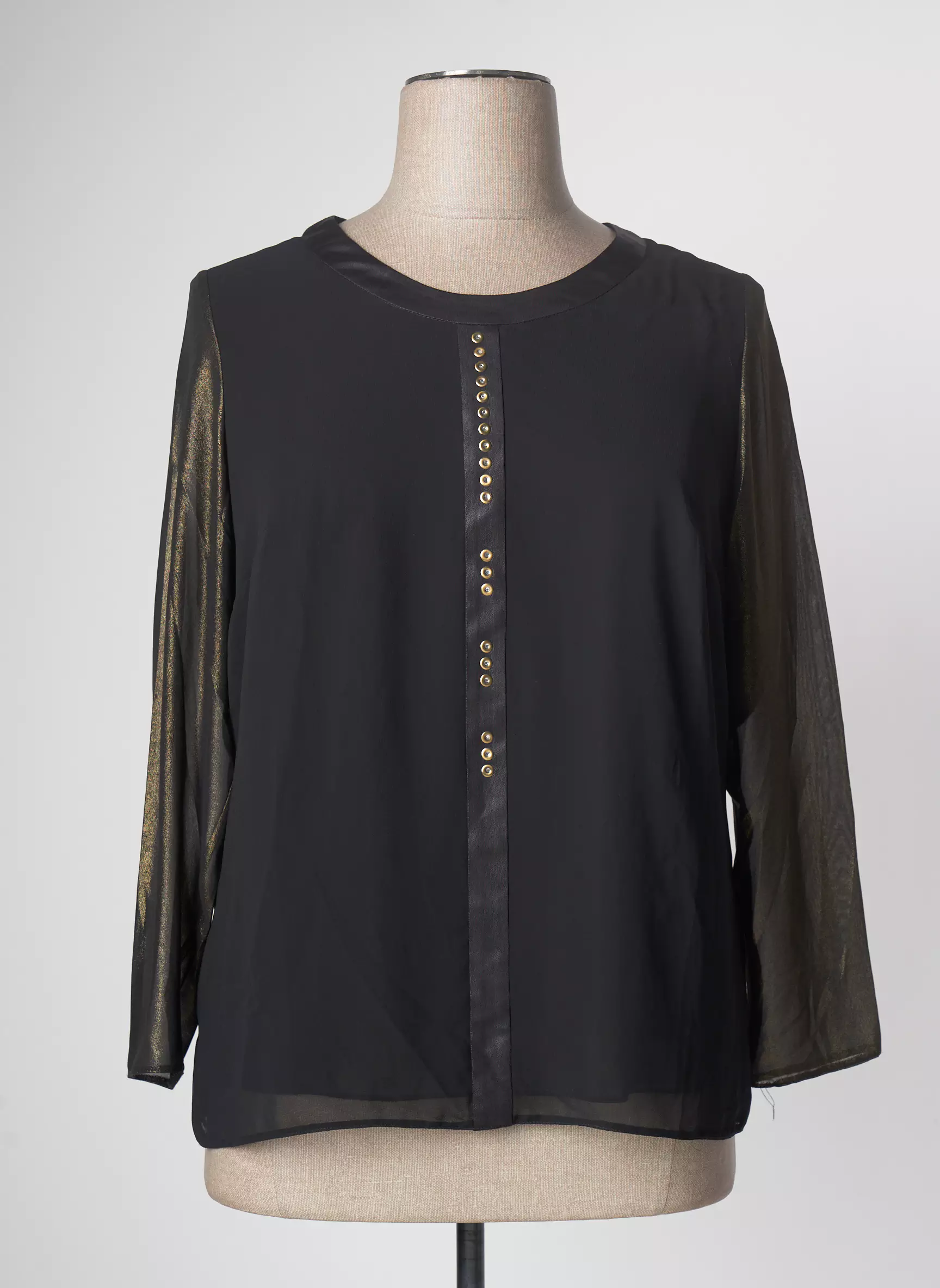 Meri Esca Tops Femme couleur noir