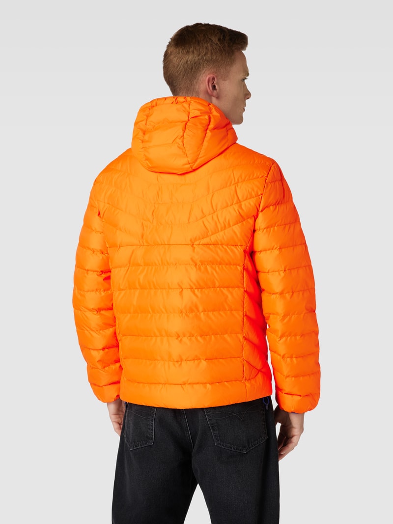 Steppjacke mit Kapuze Modell 'TERRA' in gelb