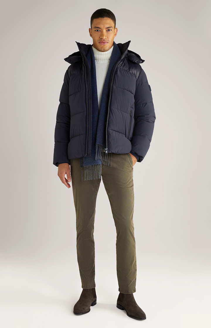 Steppjacke Joshas in Navy