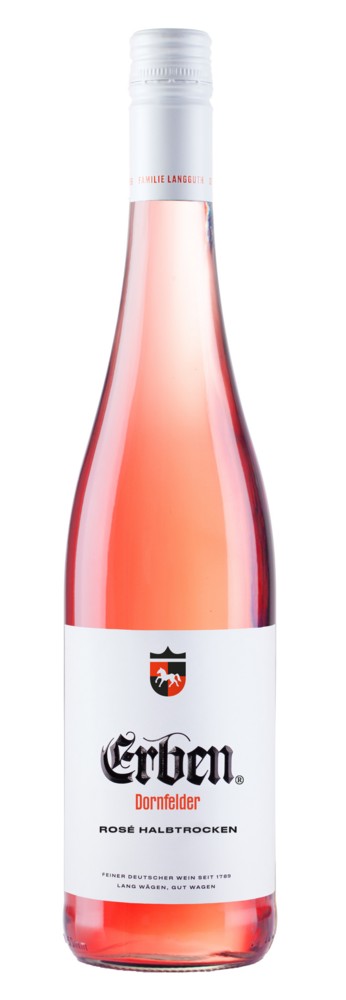Erben Dornfelder Rosé halbtrocken 2022