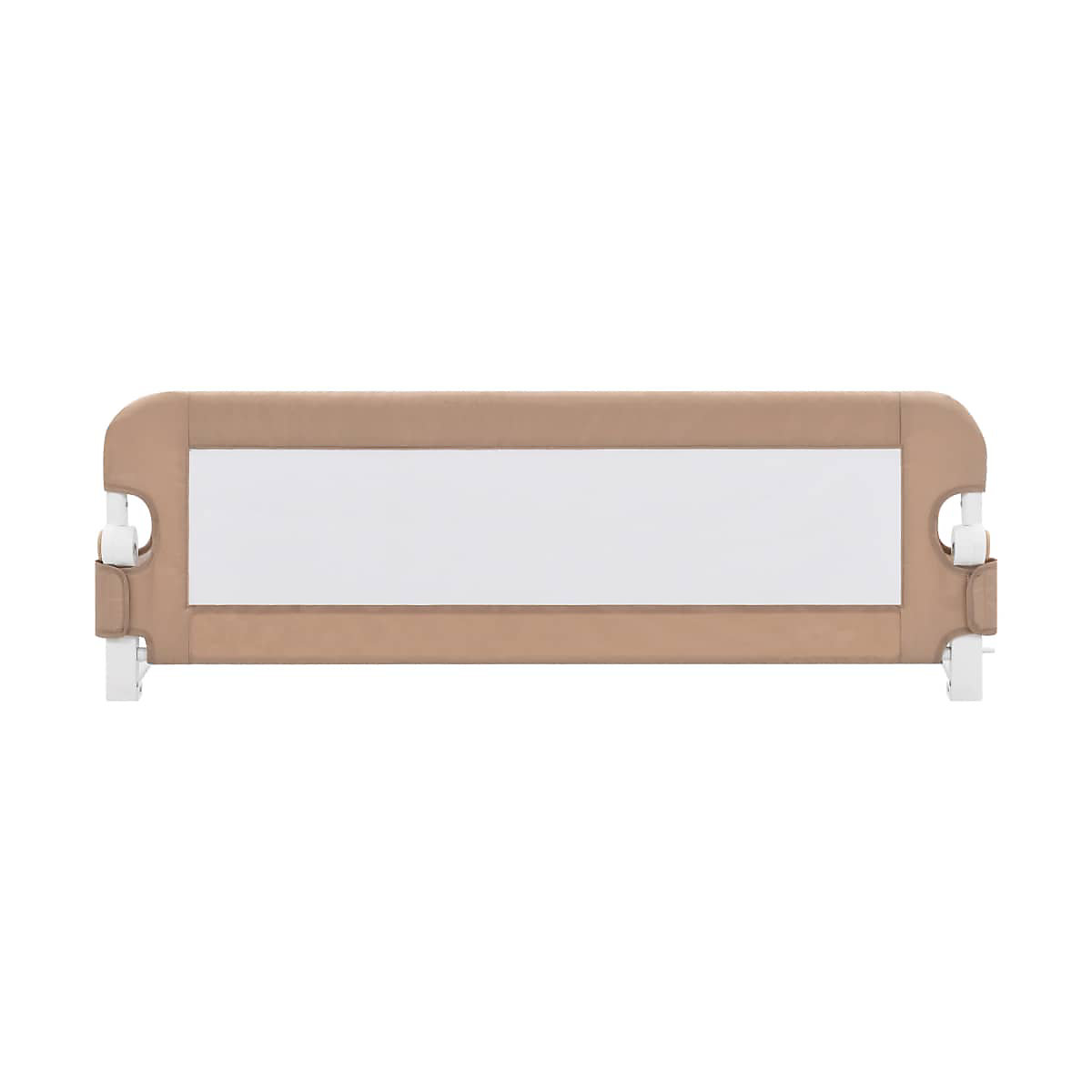 Kleinkind-Bettschutzgitter Taupe 120x42 cm Polyester