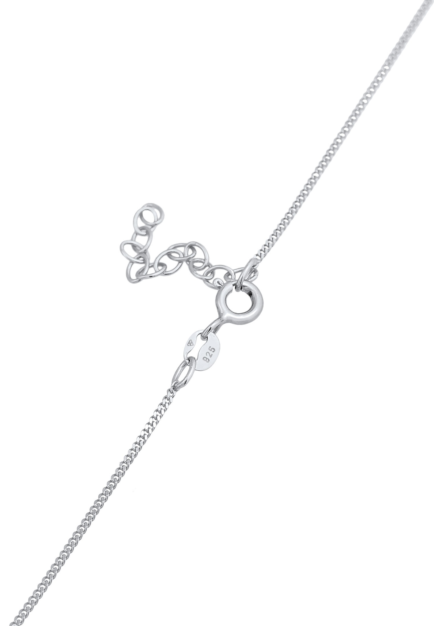 Elli női choker modern kígyó medál 925 sterling ezüstből