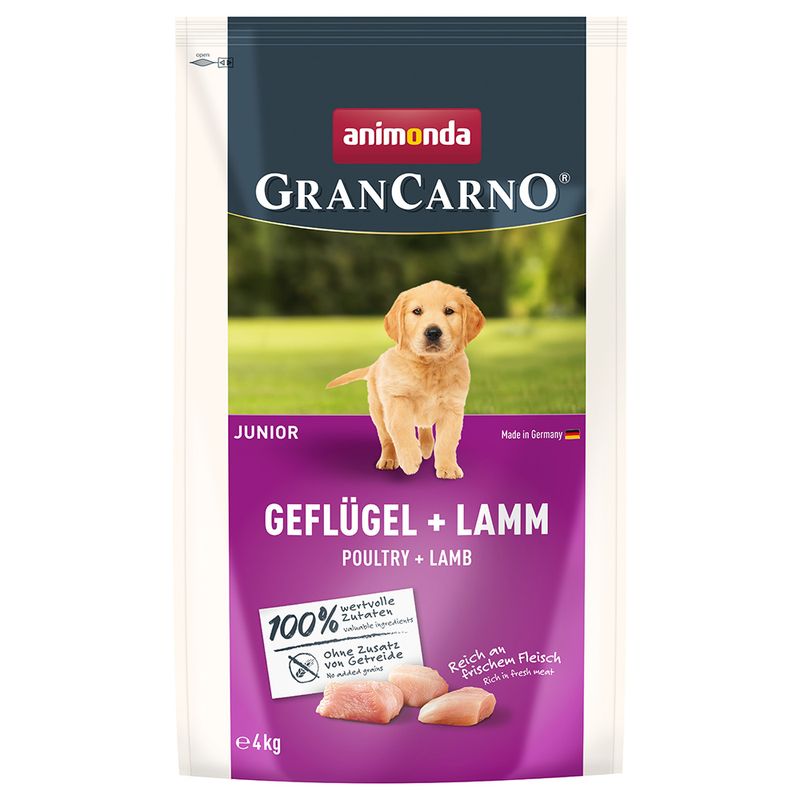 animonda GranCarno Junior Geflügel + Lamm