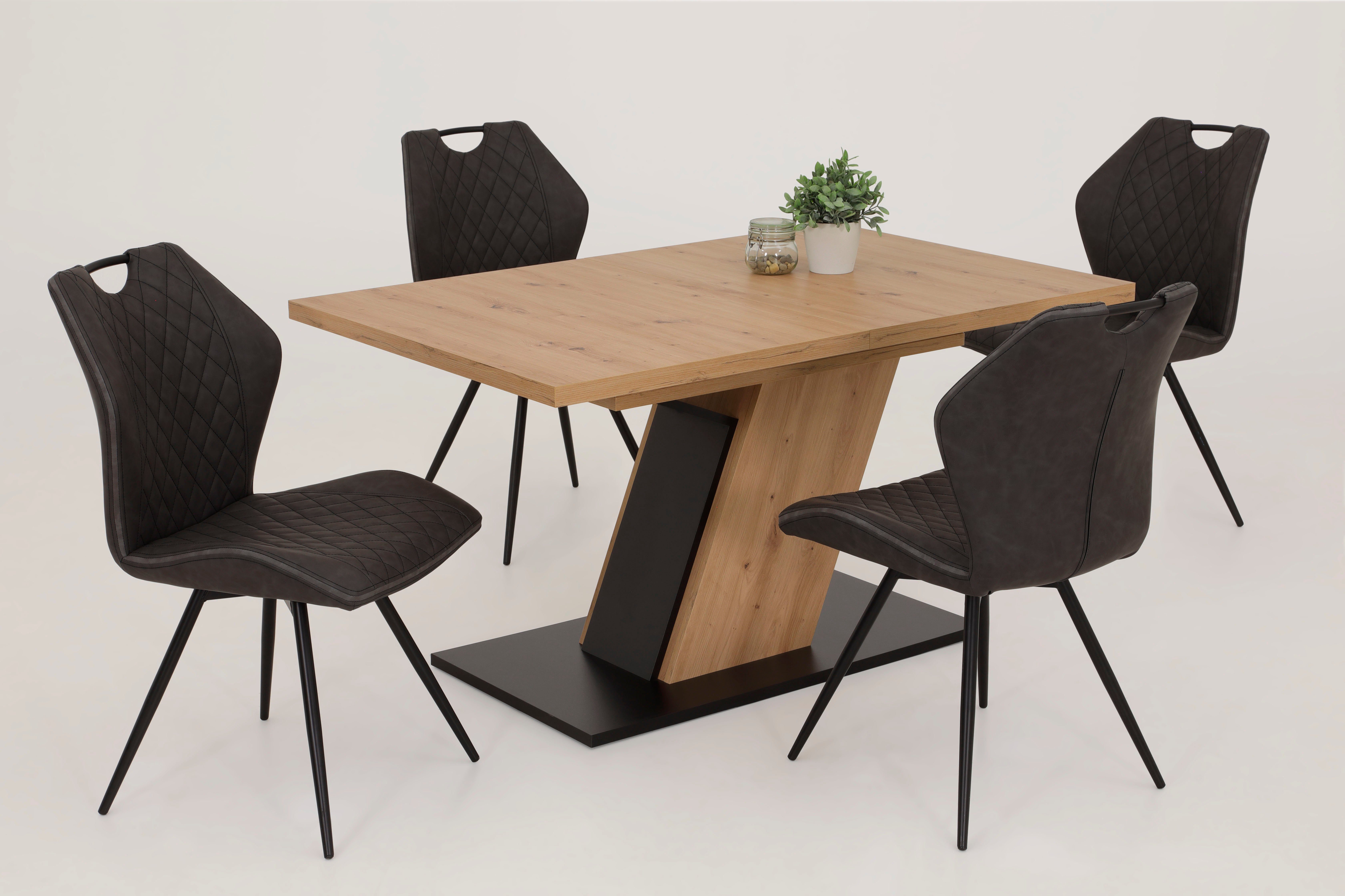 HELA 4-Fußstuhl Katja (Set, 2 St)