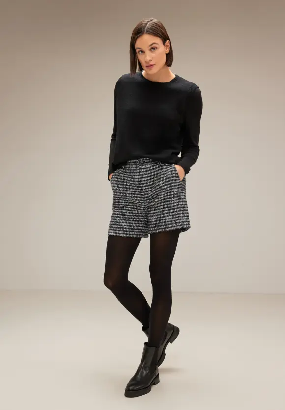 Street One Bouclé Bermudashorts