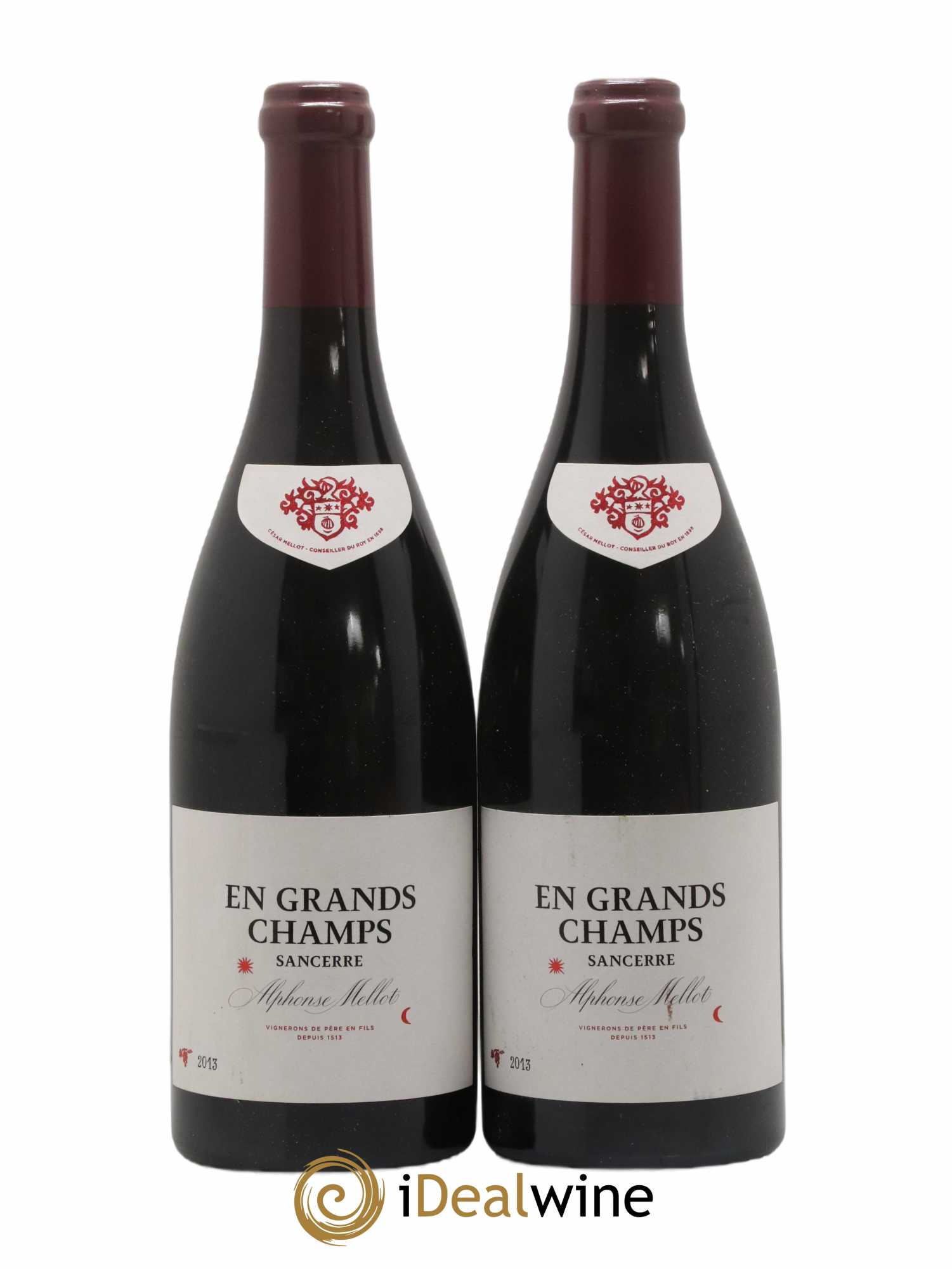 Sancerre En Grands Champs Alphonse Mellot  2013 - Lot de 2 Bouteilles