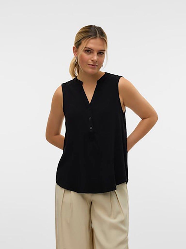 Vero Moda Blusentop in Schwarz günstig kaufen