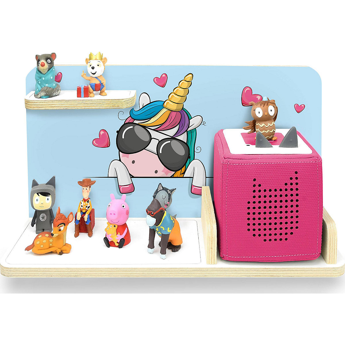 Regal für Musikbox Pony Cool, klein - geeignet für Toniebox