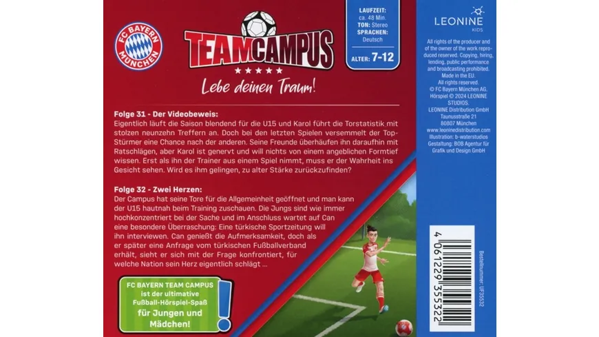 FC Bayern Team Campus (Fußball) (CD 16)