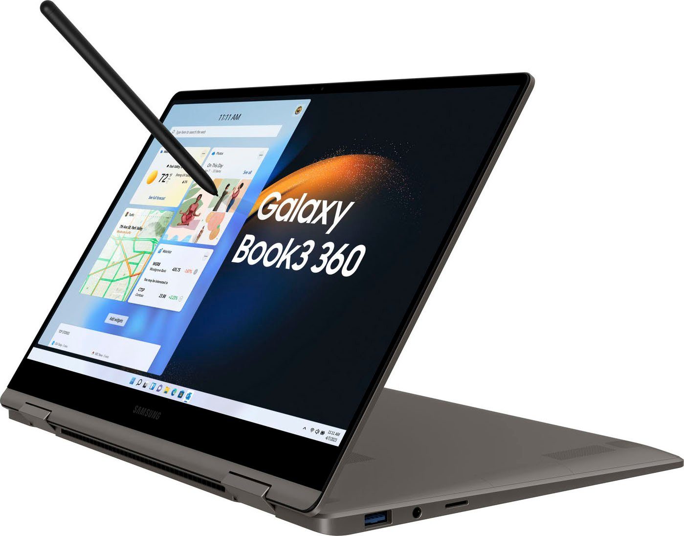 Samsung Galaxy Book3 360 Notebook (33,78 cm/13,3 Zoll, Intel Core i5 1340P, Iris Xe Graphics, 512 GB SSD)