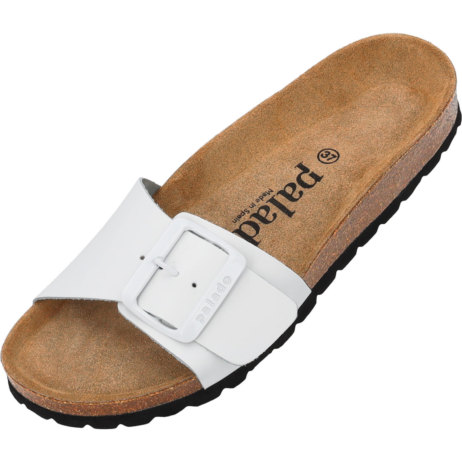 Palado Malta EGS Matt Premium Leather, Pantoletten, Damen, Weiß