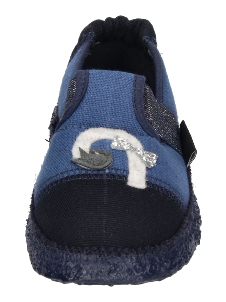 NANGA Hausschuhe Mieze in blau günstig kaufen
