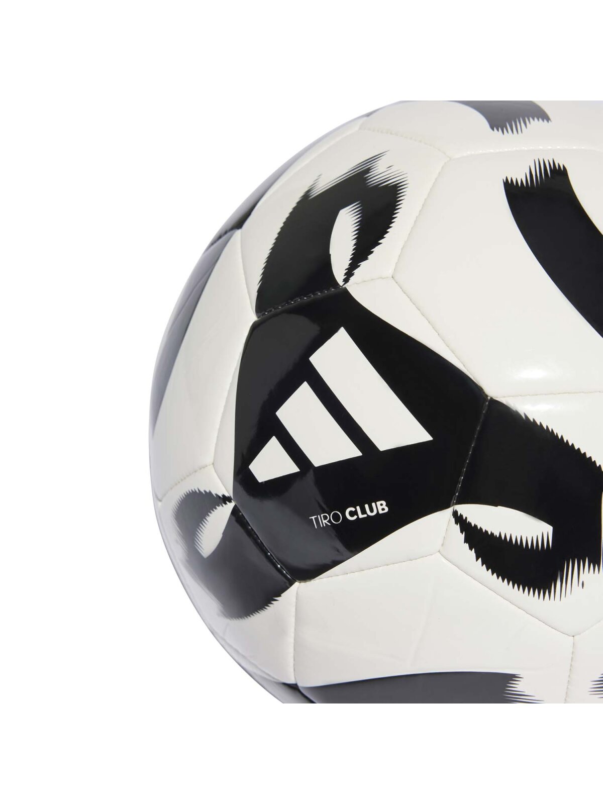 Adidas Tiro Club Fußball weiß-schwarz