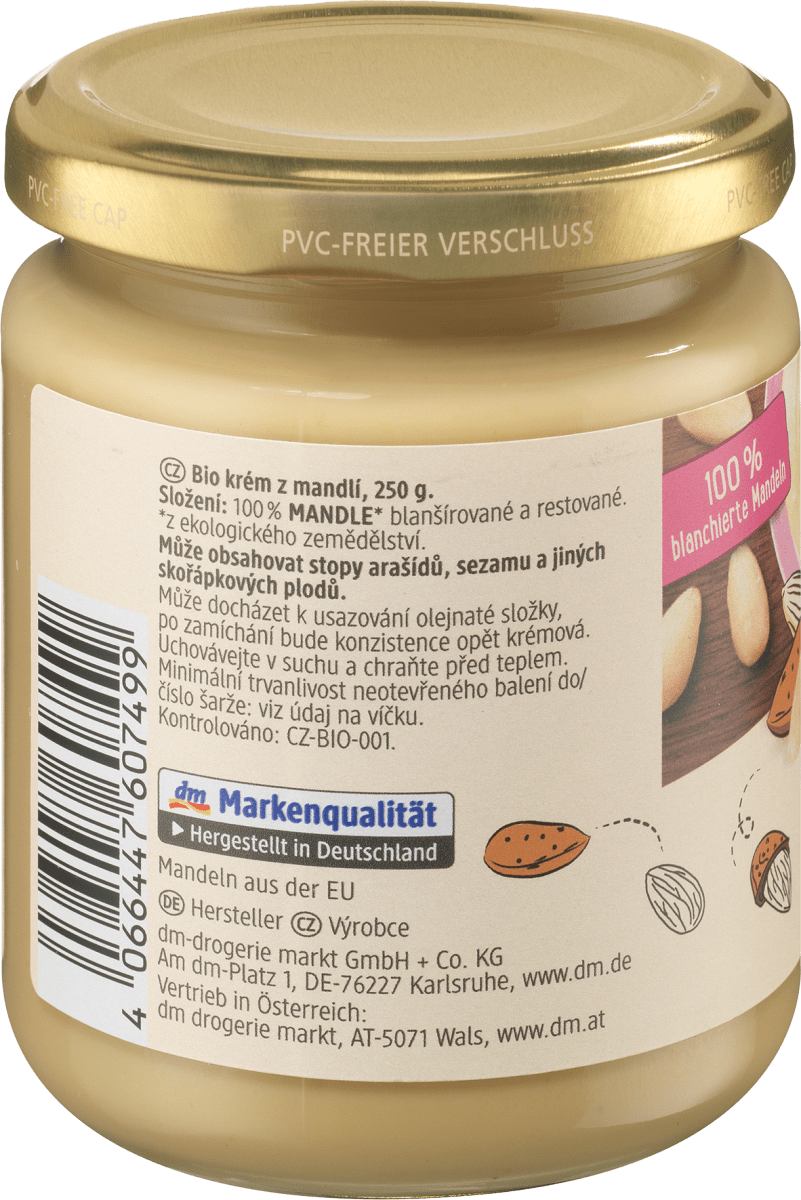 Mandelmus, weiß, 250 g