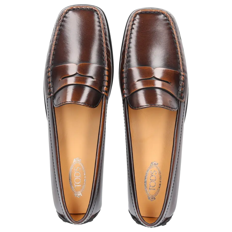 Tod's - Loafer W42K Kalbsleder - braun