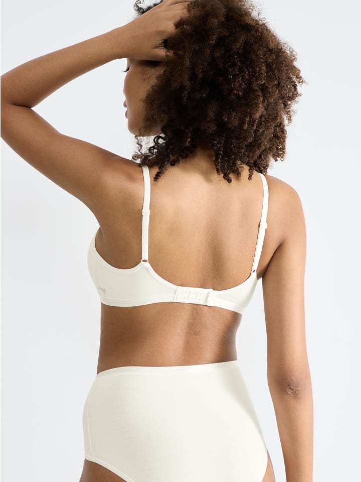 Sloggi Bügelloser BH GO Daily Cotton Soft in SILK WHITE günstig kaufen