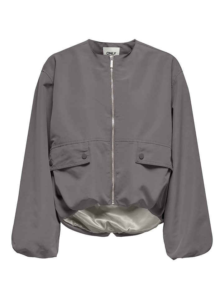 ONLY Übergangsjacke in Grau günstig kaufen
