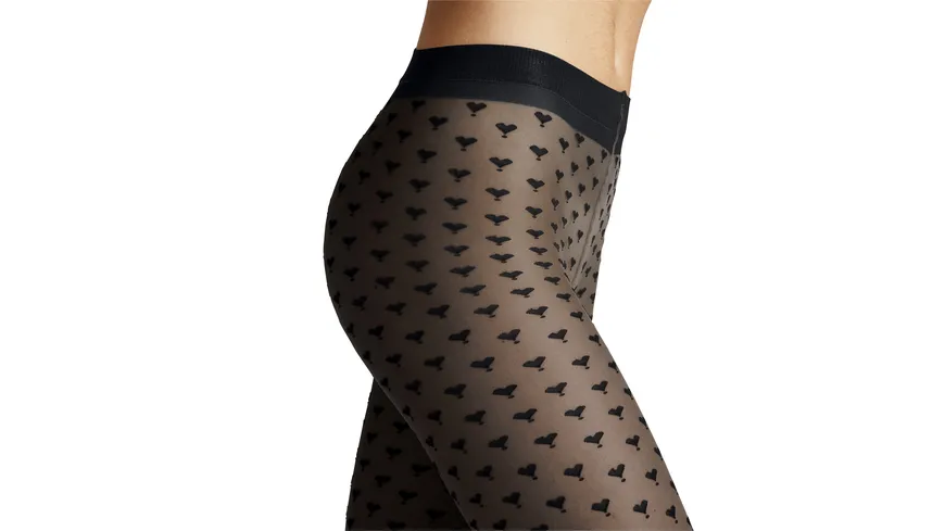 FALKE Damen Feinstrumpfhose Darling 15 DEN schwarz