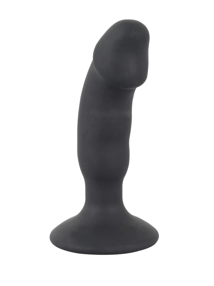 Black Velvets vibrierender Analplug Black Velvets Rechargeable Plug in schwarz günstig kaufen 14 cm