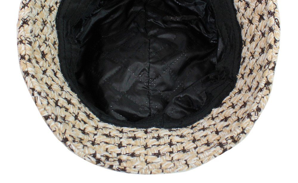 dy_mode Fischerhut Damen Fischerhut Weicher Hut Schirmmütze Frauen Mütze Elegant Bucket Hat