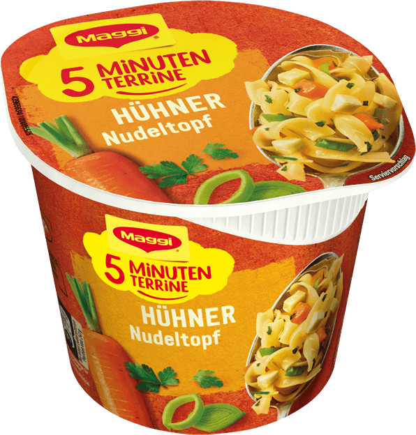 Maggi 5 Minuten Terrine Hühner Nudeltopf