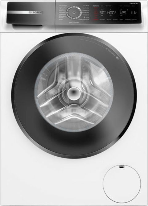 BOSCH Waschmaschine Serie 8 WGB244040, 9 kg, 1400 U/min, Iron Assist reduziert dank Dampf 50 % der Falten