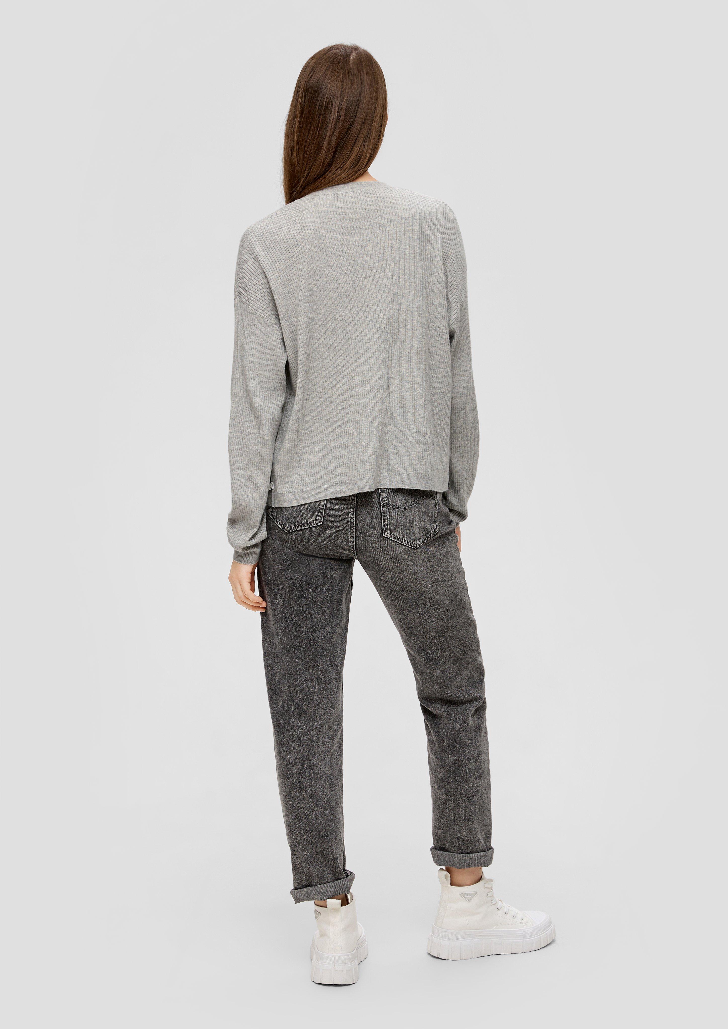Rippstrick-Cardigan im Loose Fit  2144098-9400