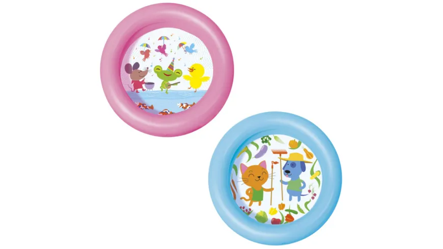 Bestway - Planschbecken Kiddie Lounge Ø 61 x 15 cm , rund, 1 Stück, sortiert