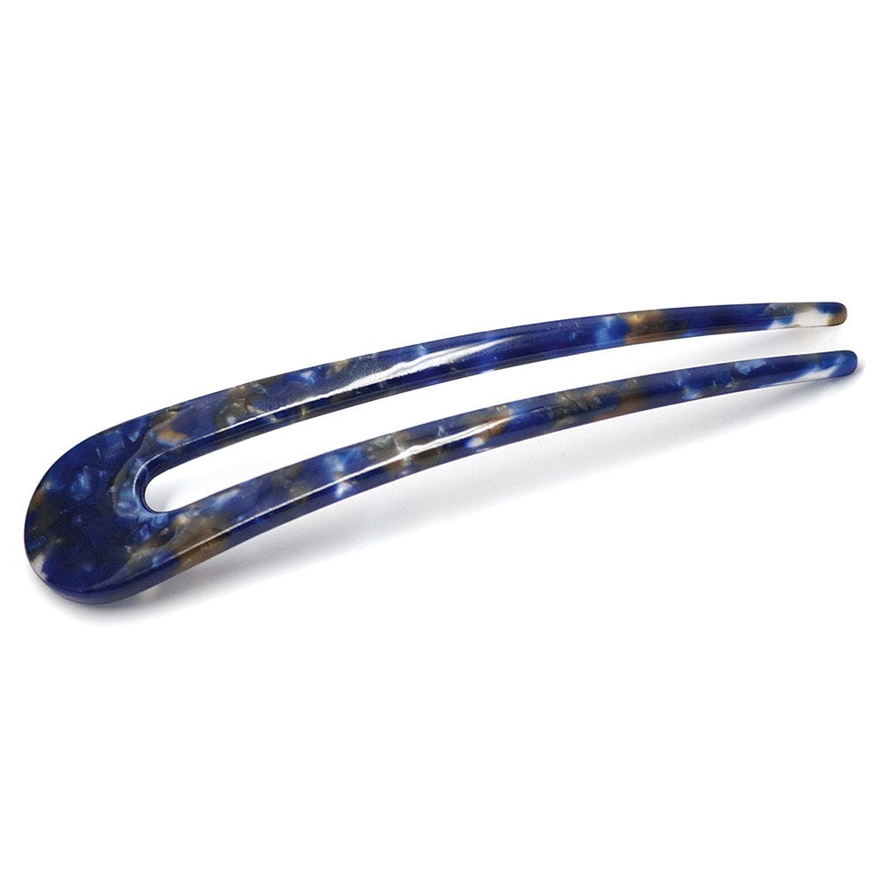 George Michael Haar-Nadel Lang 11,5cm blaumeliert