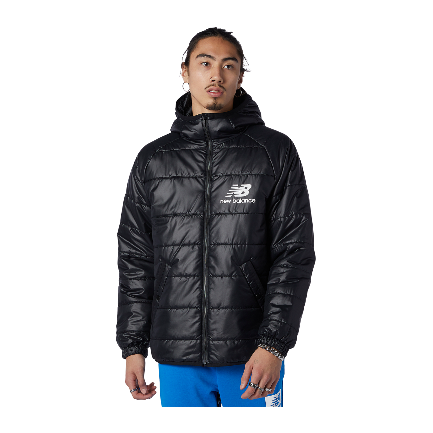New Balance Athletics Winterized Puffer Jacke FBK