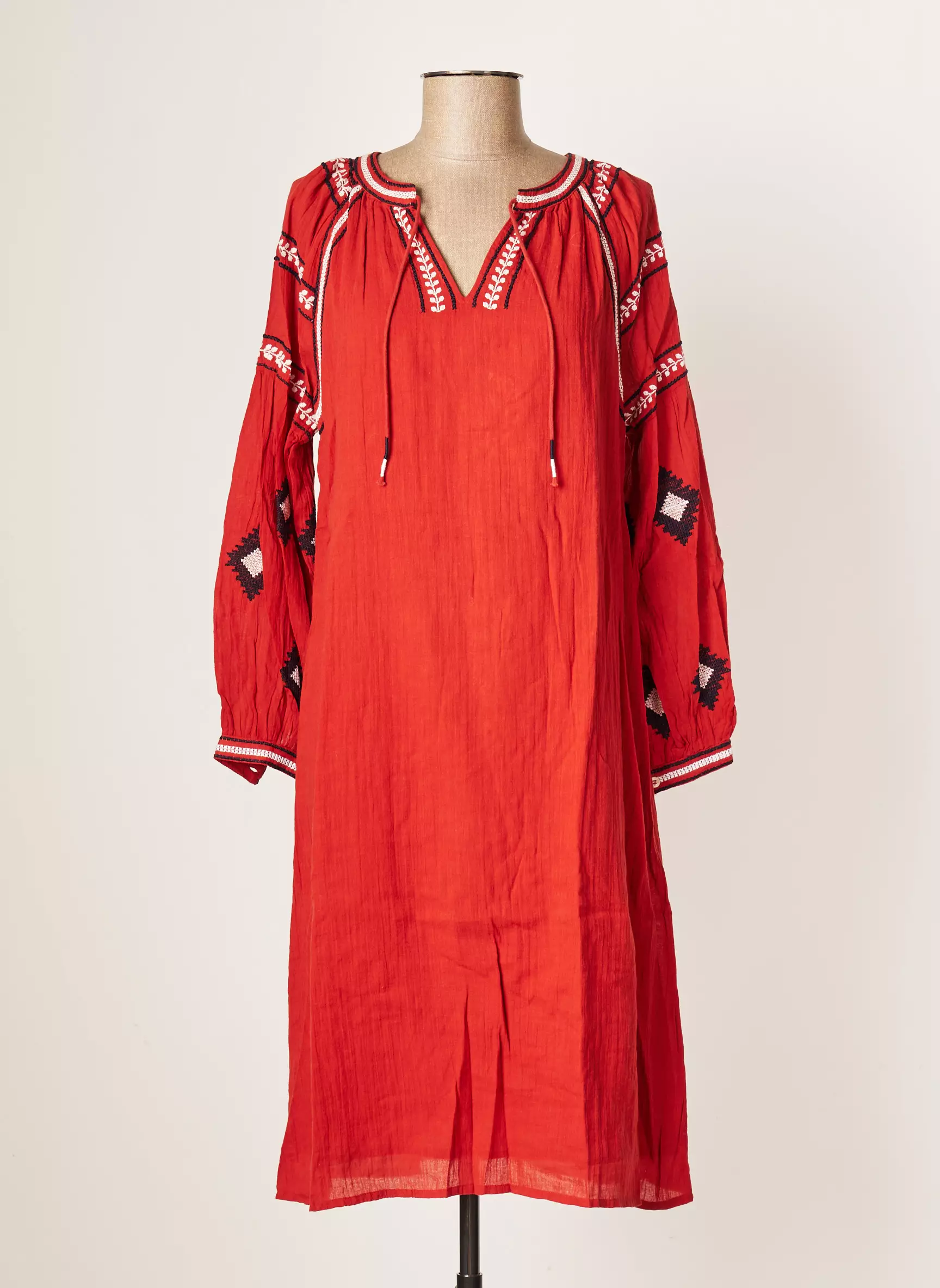 Hartford Robes Mi Longues Femme couleur rouge