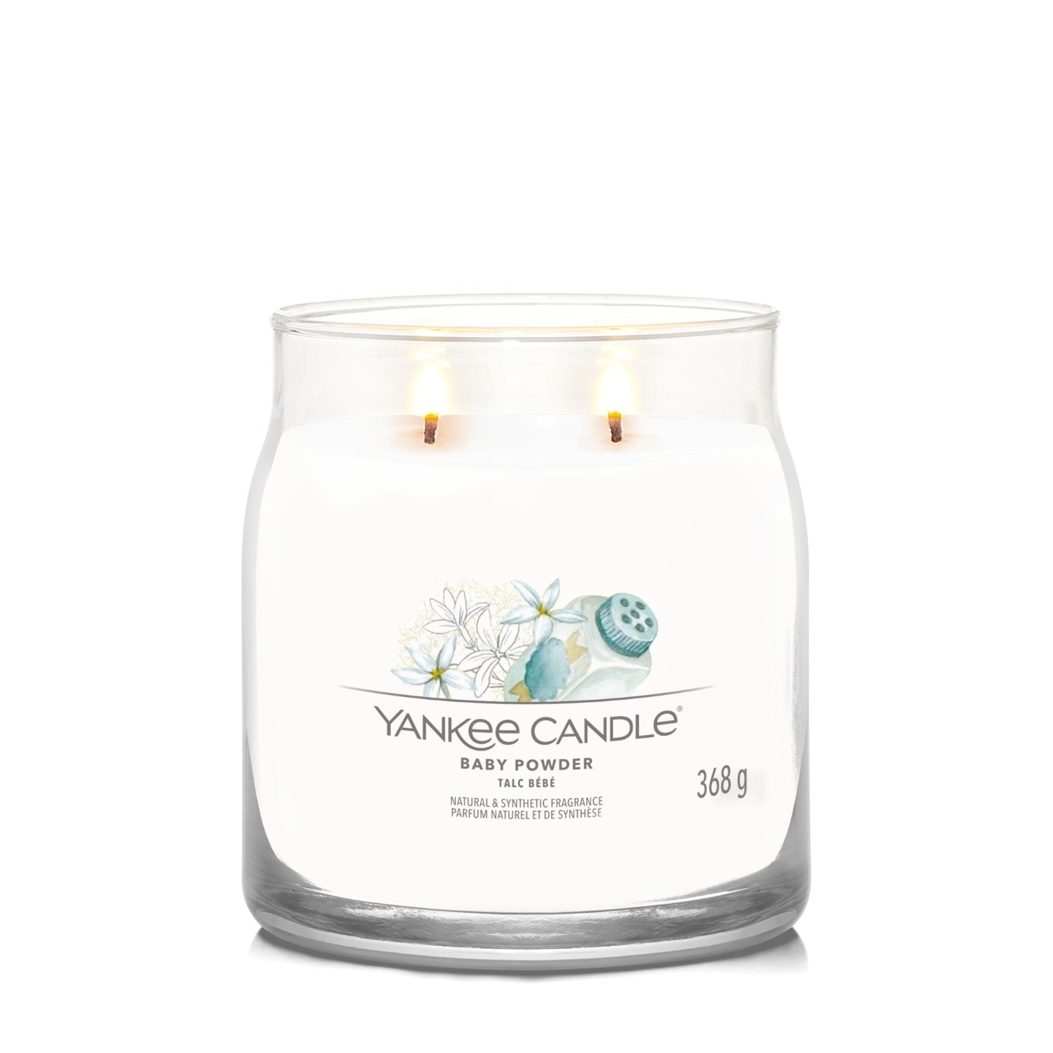 YANKEE CANDLE Medium krukke baby talkumpulver