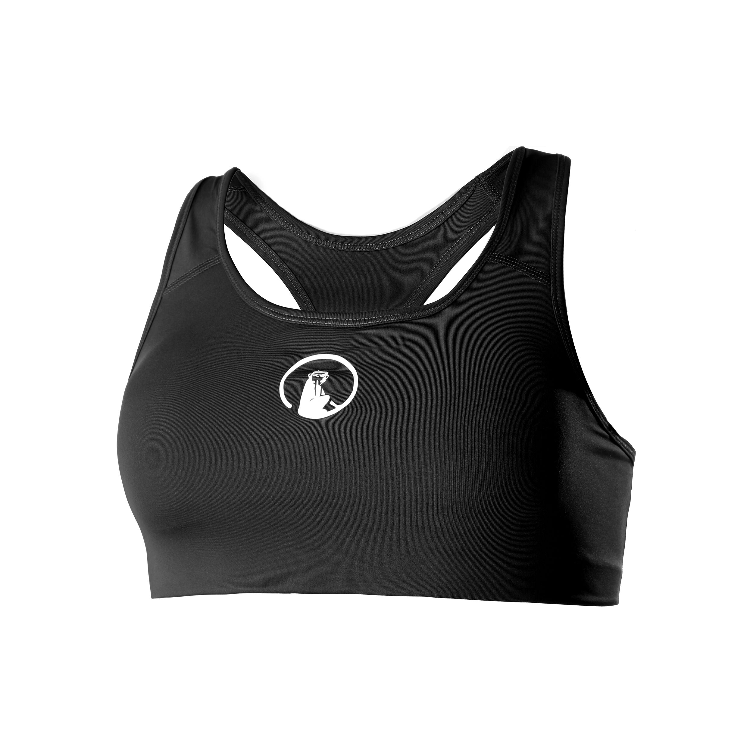 Love Padded Sport-BH Damen - Schwarz