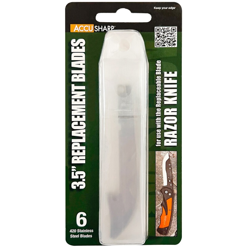 Accusharp Ersatzklingen RAZOR &ndash; 6 Stück