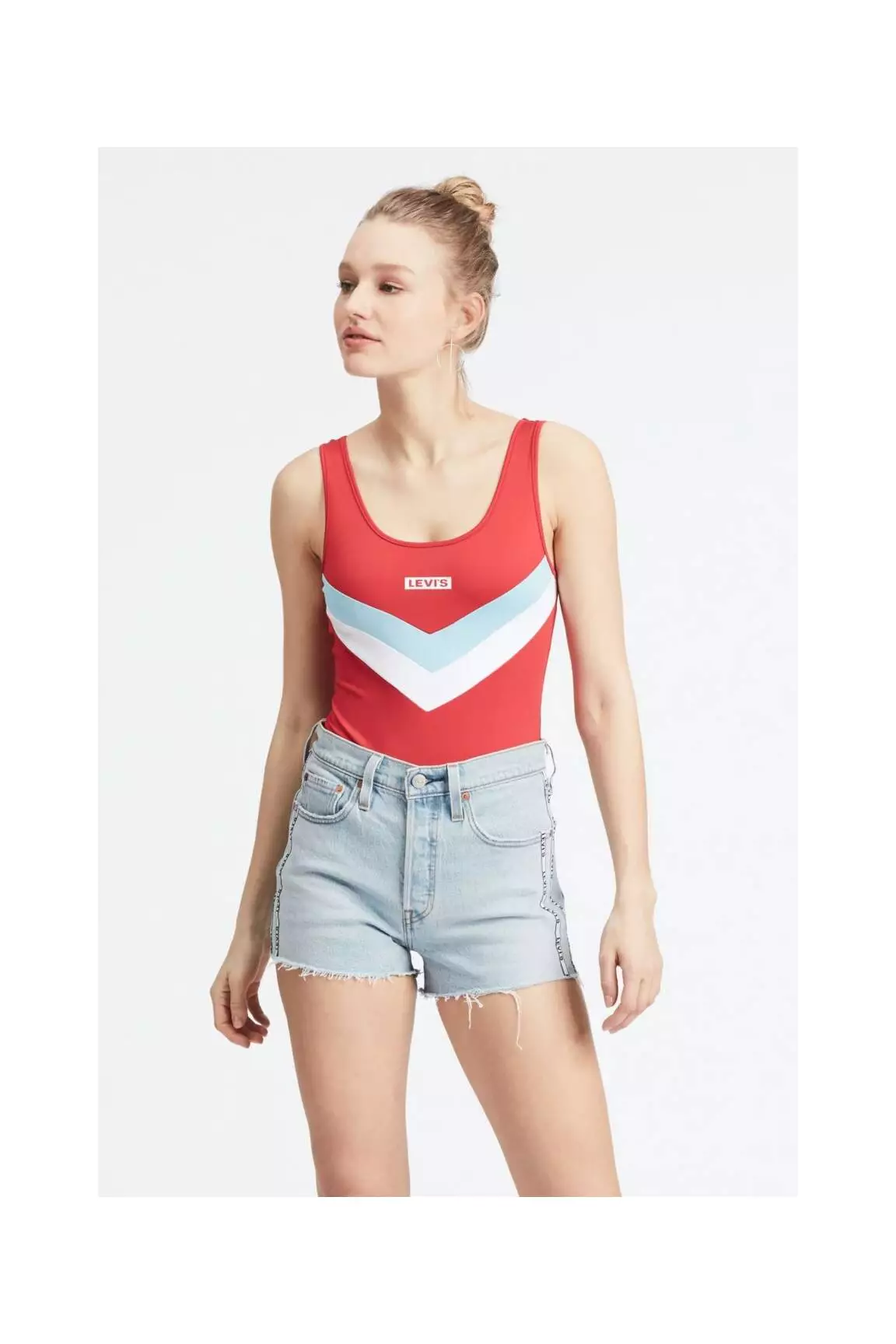 Levis Body Femme couleur rouge