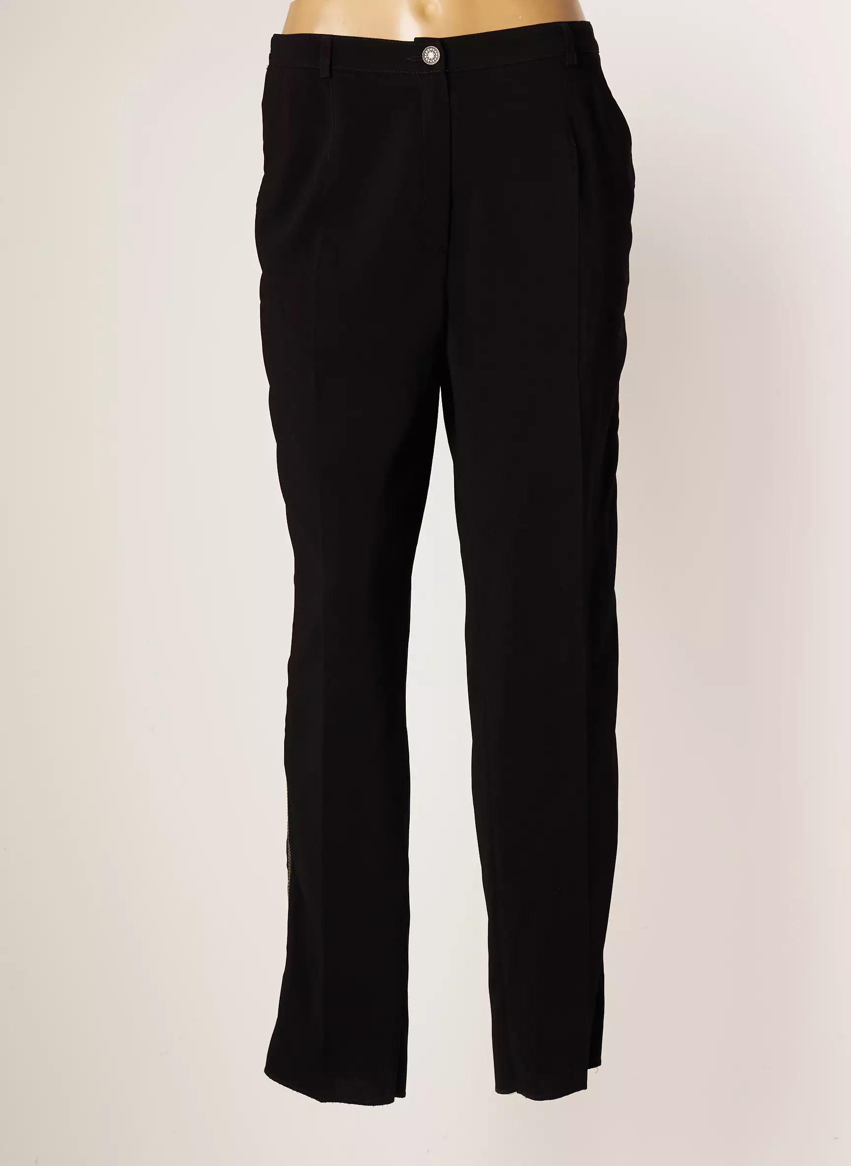 Jumfil Pantalons Droits Femme couleur noir