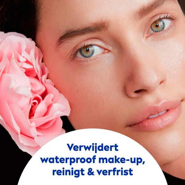 NIVEA Rose Care Micellás Tisztító Kendők 25 db - Minden bőrtípusra