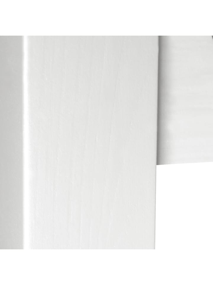 Homestyle4u Palettenbett 90x200 mit Lattenrost in Weiß günstig kaufen