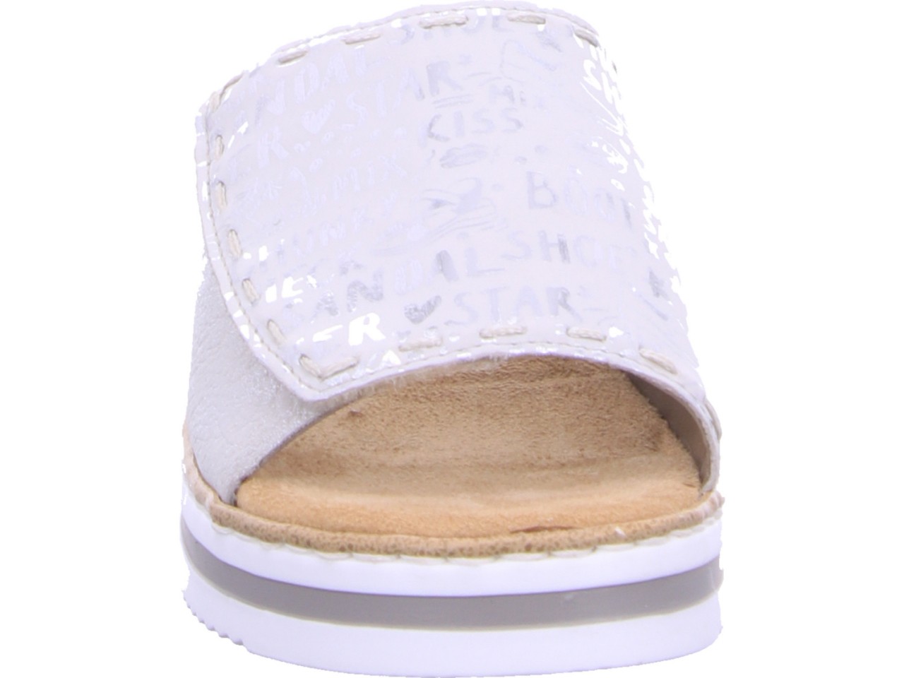 RIEKER Klassische Sandalen grau
