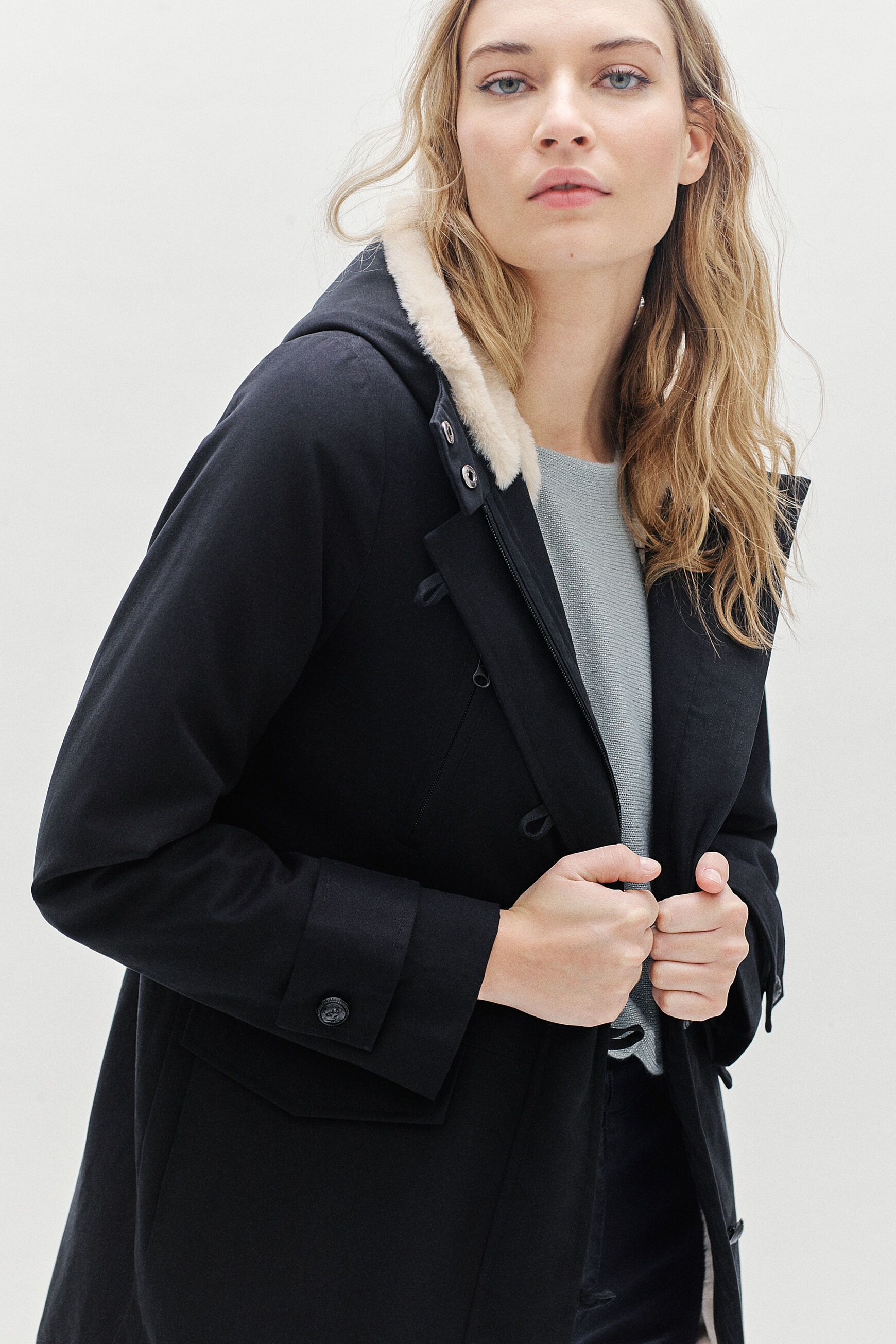 parka electra noir femme