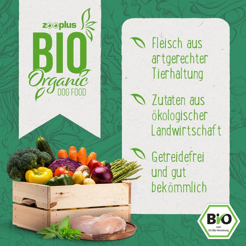 zooplus Bio Adult Lachs mit Spinat