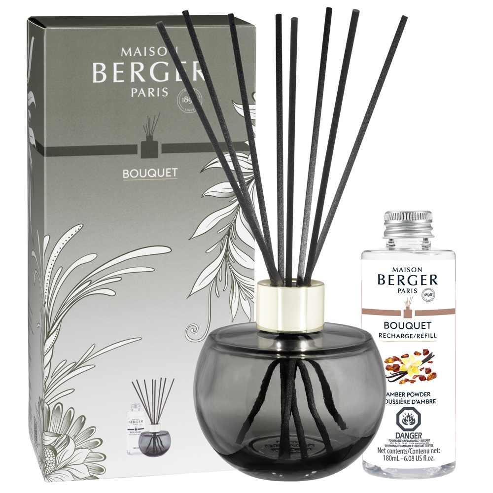 Maison Berger Bouquet holly gris poussière d'ambre Bouquet