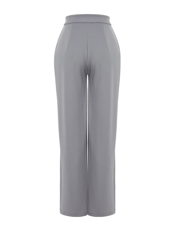 trendyol Marlenehose in Grau günstig kaufen