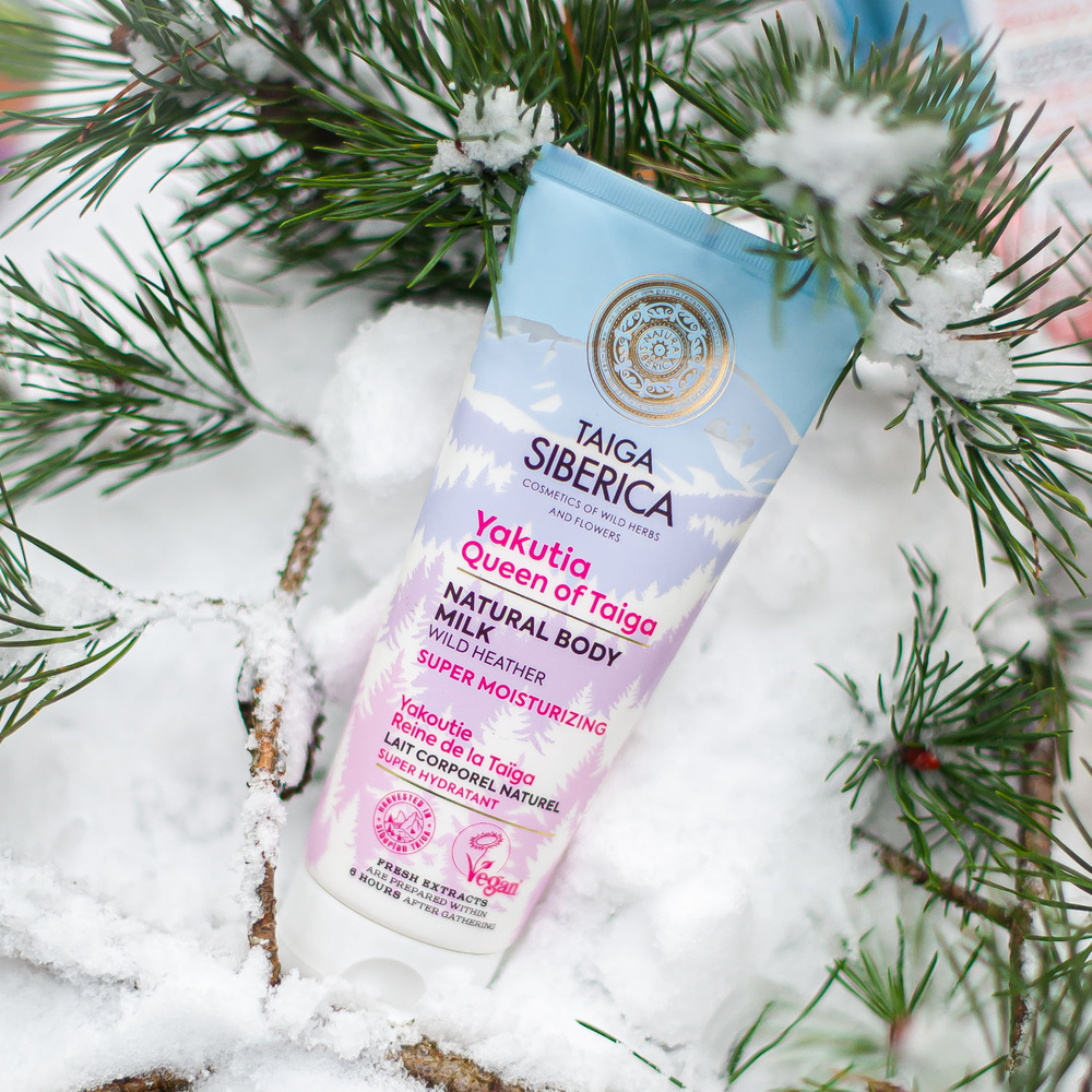 taïga siberica Lait corporel naturel Super Hydratant SOINS CORPS