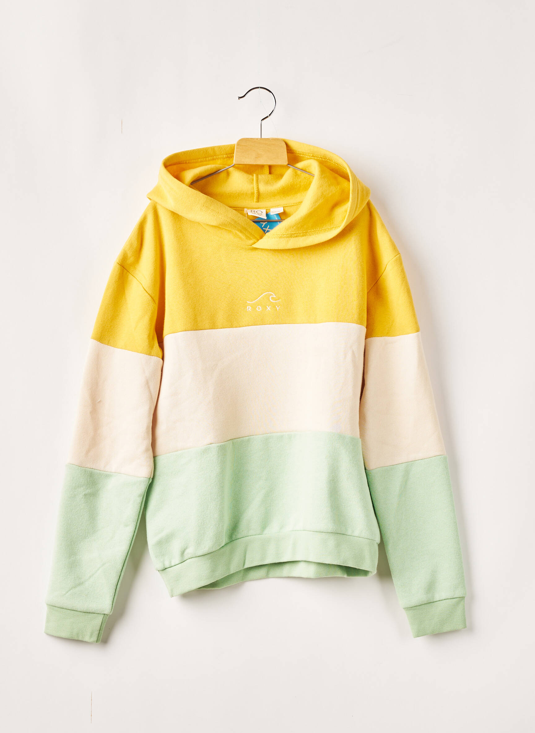 Roxy Girl Sweat Capuche Fille couleur jaune