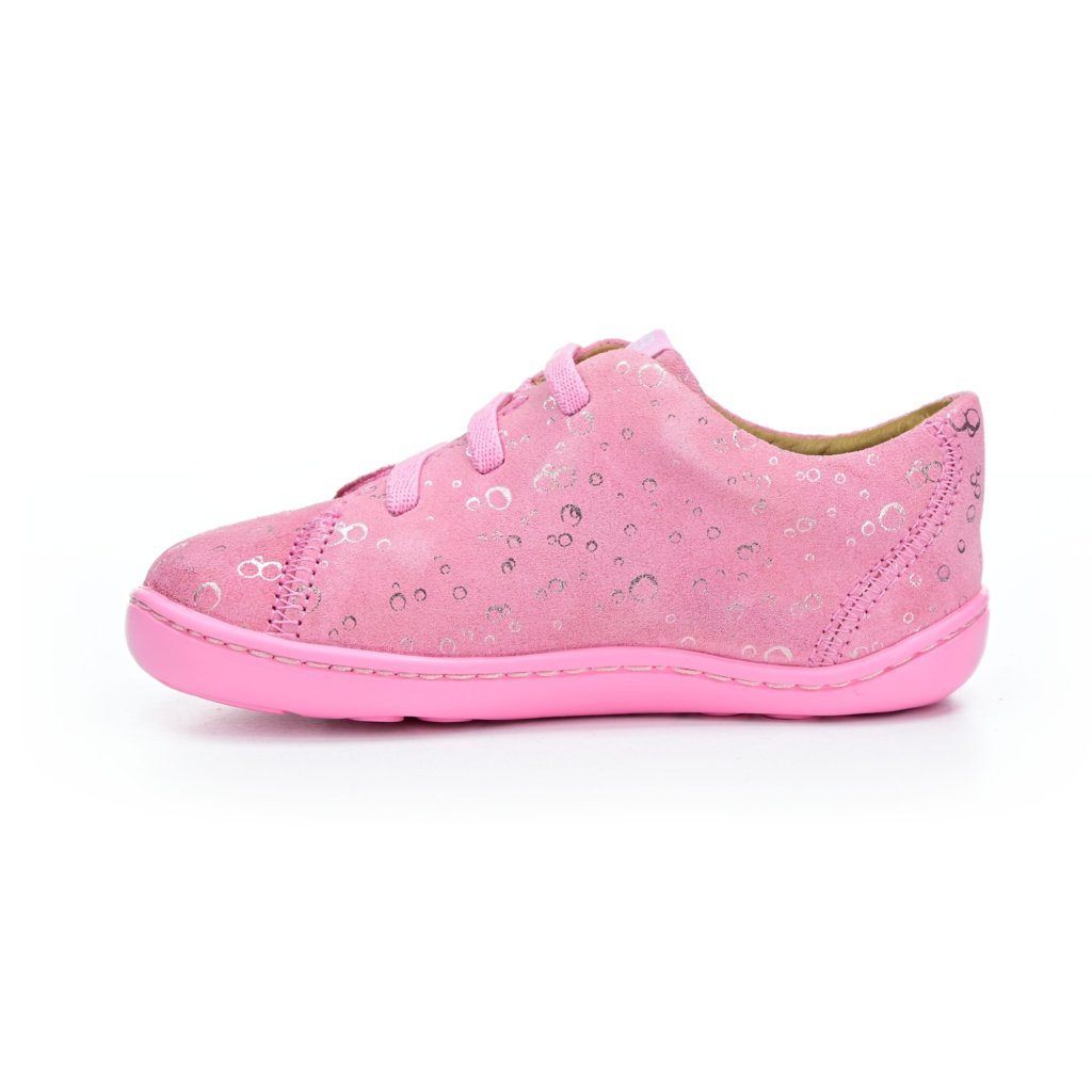 Camper Peu Cami Rug Bubbles Bombon Pink (80212-109, First Walkers) Barfußschuhe