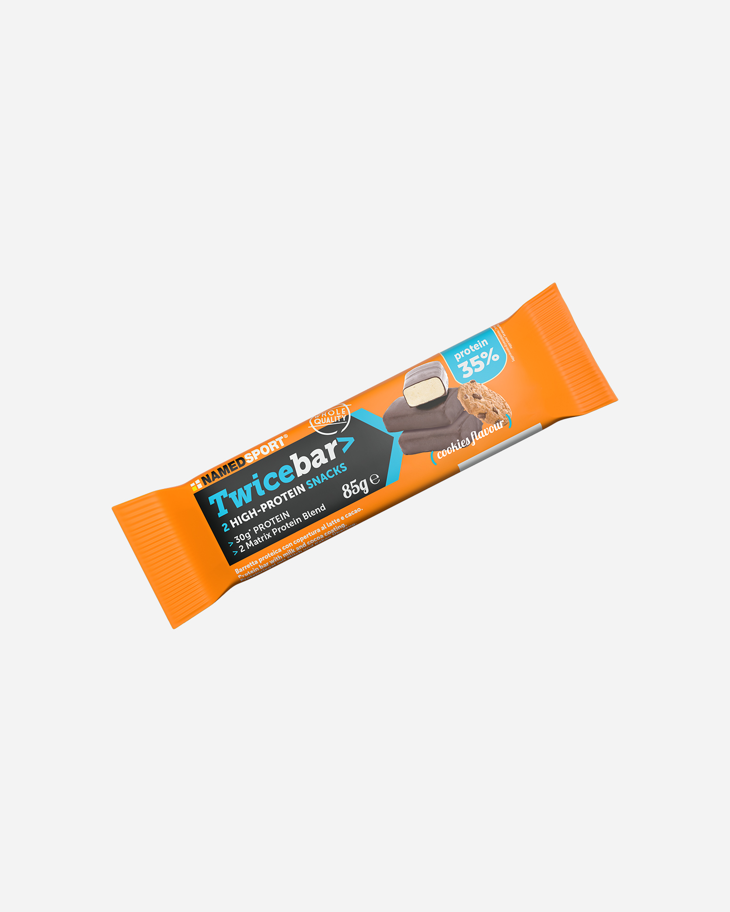 Energetico Named Sport Twicebar cu aromă de biscuiți 85g 1FO-BAR-PRVA-01