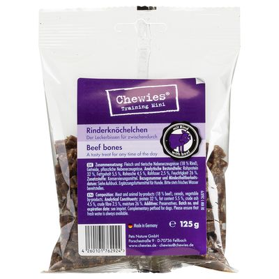 Chewies Mini Knöchelchen Mixpaket 6 Sorten