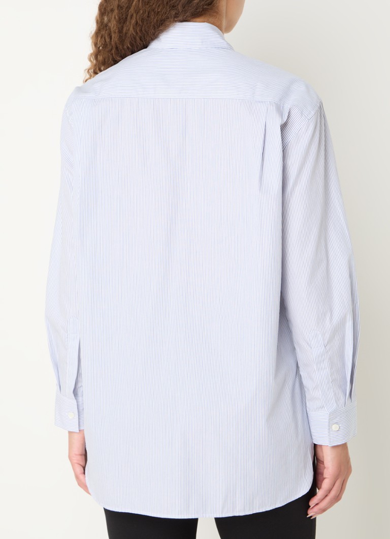 Gerard Darel  Blouse met borstzak en streepprint